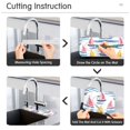 thumbnail image 5 of Yayeee Faucet Mat for Kitchen Sink 30" Diatomite Long Splash Guard Pad, Pink Hand Drawn Sailboats, 5 of 7