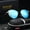 Blue, variant on Luxury Brand Cat Eye Polarized Sunglasses Delicate Fantasy Rimless Metal Frame Party Vacation Travel UV Women Sunglasses