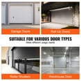 thumbnail image 6 of KFFKFF Garage Door Seals Bottom Rubber 10ft, Rubber Material, U Shape and O Ring Design, All-Weather Garage Door Weather Stripping,  5/16 inch T-ends, 6 of 9