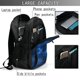thumbnail image 4 of Easygdp Pegasus Night Sky Mochila para Laptop de Viaje con Puerto USB, Mochila para Laptop con Puerto de Carga USB para Mujeres y Hombres, 4 of 7