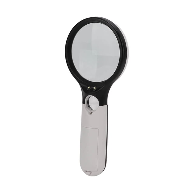 Lupa de joyero, lupa de bolsillo con luz LED, lupa con luz de respuesta rápida