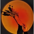 thumbnail image 1 of Sunset Lamp, Usb Led Sunset Lamp, Projector Lamp, Sunset Lamp Projection, Table Lamp, Floor Lamp, 180 Rotatable Romantic Visual Sunset Projection Lamp, 1 of 4