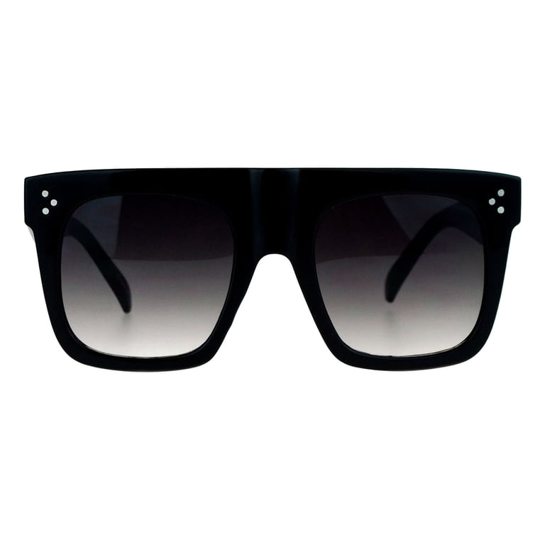 Oversized Square Sunglasses Unisex Flat Top Hipster Fashion  display picture 1