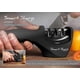 thumbnail image 5 of Smart Sharp 3 Stage Sharpener - For Kitchen Knives - Professional Result/ergonomic Design - Ceramic Stone/tungsten Carbide/diamond - Black/chrome Fini, 5 of 5