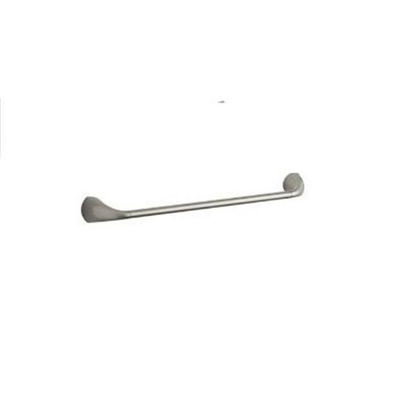 18 in. Mistos Towel Bar, Brushed Nickel Finish