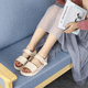 thumbnail image 3 of Sandalias de estilo japonés de verano con suela gruesa para estudiantes, informales, sencillas, para playa, romanas, para mujer, 3 of 4