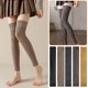 thumbnail image 3 of Ruifaya Calcetines largos y gruesos hasta la rodilla de invierno para mujer y niña, nuevos K7A6 V2R, 3 of 6
