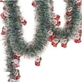 thumbnail image 5 of yotijay Luxury Tinsel Christmas Tree Decoration Xmas Garland Colourful Home Decor Santa Claus, 5 of 9