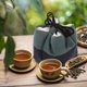thumbnail image 3 of Bolsa de almacenamiento de té Tetera Taza de té Suministros Bolsas de mano Creativas Decorativas Artículos de té Viajes, 3 of 6