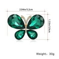 thumbnail image 3 of Hearth & Gear DSADKI Variety Styles Brooch Color Rhinestone Brooch Pin Cute Shape Corsages Brooches Decoration For Women Girls Pin Backings Locking Pin Backs for Flower Rhinestones for Crafts Back of, 3 of 7