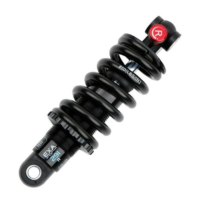 Spring Rear Shock Absorber avec 2 Réglages du Système pour Vélo de Descente VTT Trottinette Électrique