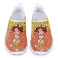 thumbnail image 1 of Zapatos de enfermería con degradado, bonitos, antideslizantes, sin cordones, cómodos y ligeros, de malla, para mujer, 1 of 5