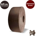 thumbnail image 3 of ELW Vegetable Tanned 8-9 oz. 3.2-3.6mm Distressed Brown Straps, Belts, Strips 2-3/4"x60" 6.9x152cm - Full Grain Veg Tan Leather Cowhide Heavy DIY Craft - Holsters, Belt Blanks, Furniture, Stamping, 3 of 7