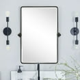 thumbnail image 3 of TEHOME Woodvale Rectangle Vertical Metal Wall Mirrors 23" x 35" - Rubbed Bronze, 3 of 5
