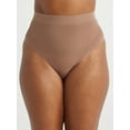 thumbnail image 3 of Joyspun Women's Seamless Mid-Rise Shaping Thong, Sizes S to 3X, 3 of 7