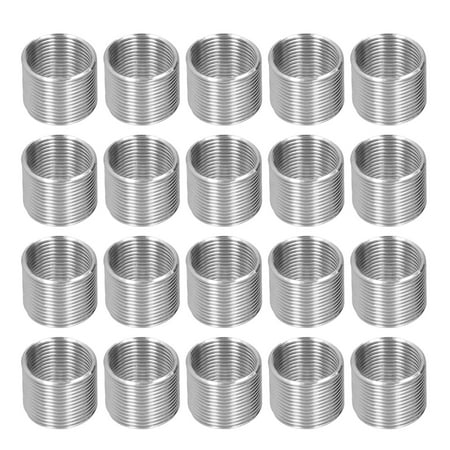 

20Pcs Thread Repair M14 x 1.25 Spiral Circle Insert Reducer Nut Threaded Expand Socket Set1.5D Armadurra