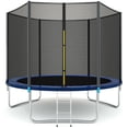 thumbnail image 1 of Gymax Trampoline Combo 10 Pieds Filet de Sécurité avec Échelle à Ressort, 1 of 10