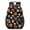 Football and Basketball, variant on Football and Basketball Black Pattern 17" School Backpacks for Teens,Waterproof Oxford Fabric,S-Shape Padded Straps for School,Travel,Hiking,Camping