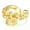 Gold, variant on Punk Rock 316L Stainless Steel Skull Biker Bracelet Bangle Cuff Cool Men Boy