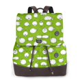thumbnail image 1 of Balery Funny Sheep Doing Yoga Mochila de Cuero para Mujeres, Gran Capacidad, Bolsa de Viaje Multifuncional, Mochila de Cuero y Bolsa de Hombro para Mujeres, 1 of 4