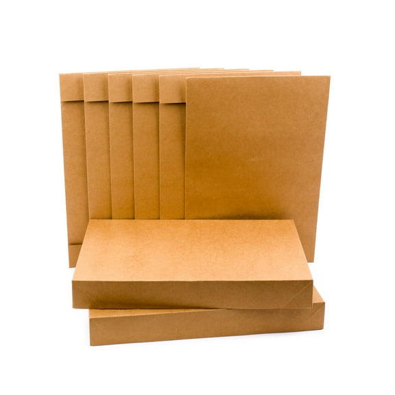 Hallmark Shirt Size Gift Boxes (Pack of 5; Kraft Brown) for Birthdays, Christmas, Holidays, Father's Day and More