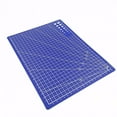 thumbnail image 3 of Dezsed A5 Art Self Healing PVC Cutting Mat Double Sided Gridded Rotary For Fabric on Blue, 3 of 3