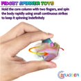 thumbnail image 3 of Cubo Fidget Spinner Dr.Kbder de metal para adultos y adolescentes, 3 of 6