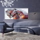 thumbnail image 4 of Cuadros Decorativos Pintura de diamantes Caballos de piel coloridos DIY Cuadro de pared de mosaico redondo completo 80x40cm JShteea  Nuevos Originales, 4 of 9