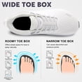 thumbnail image 6 of Barerun Men’s Wide Toe Box Slip On Walking Shoes Lightweight Cushioned Sneakers Non Slip Breathable Athletic Shoes, 6 of 8