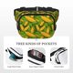 thumbnail image 5 of Disketp Fresh Corn 1 Riñonera de Doble Capa, Bolsa de Cintura Ajustable para Viajes, Correr y Senderismo, Riñonera Ligera para Hombre y Mujer, 5 of 9