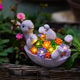 thumbnail image 4 of Figuritas de Tortugas Solares Pohabery con 8 Luces LED, 4 of 9