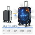 thumbnail image 6 of Balery Luggage Cover Astronaut Print Suitcase Covers for Luggage Elastic Washable Suitcase Protector Fits 18-32 Inch Luggage-X-Large, 6 of 9