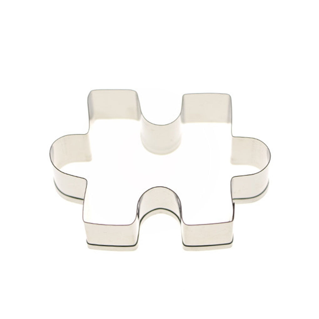Puzzle Shape Biscuit Cutter Stainless Steel Sandwich Cutter for Kids Adults 