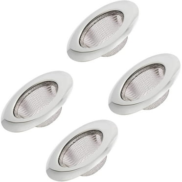 Sink Strainer, Basket Stainless Steel Bathroom Sink, Utility, Slop, Kitchen and Lavatory Sink Drain Strainer Hair Catcher (2.25 inch)…