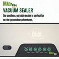 thumbnail image 3 of LEM MaxVacGo Cordless Vacuum Sealer, with Integrated Roll Holder and Cutter, 3 of 9