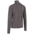 thumbnail image 2 of Trespass Mens Active Half Zip Jumper Long Sleeve Reflective Printed Logo Harold, 2 of 2