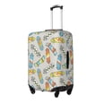 thumbnail image 2 of Xecao Skateboard print Elastic Luggage Cover, with double-sided print , is perfect for travel, business, and daily use, 2 of 9