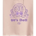 thumbnail image 3 of Polly Pocket - 90S Doll Polly Pocket - Junior's Cropped Hoodie, 3 of 5