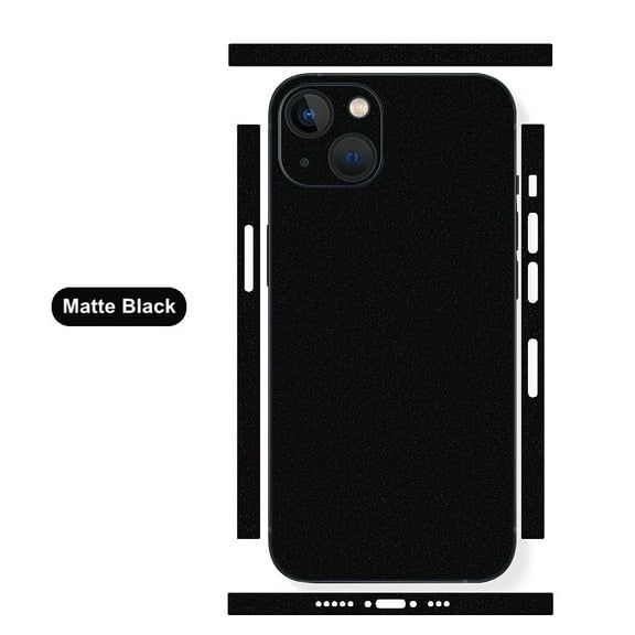 Glitter Anti-Scratch Sticker Skin Wraped For iPhone 16 Pro Max Matte Back 15 Plus Film Full Cover