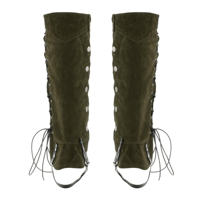 Pirate Boot Covers Knight Waterproof Costume Accessories Boot Covers Green