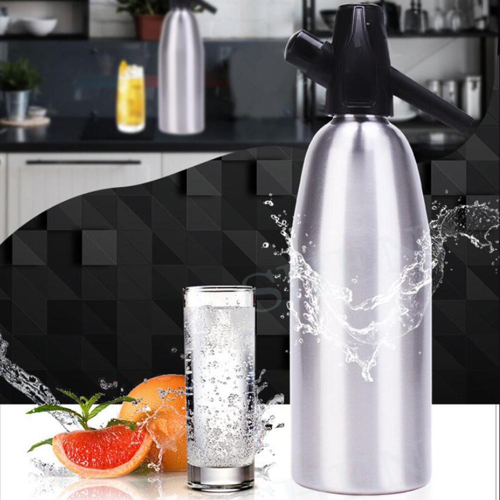 Soda/ Water/ Siphon Aluminum Soda Water Making Device 1000mL Manual Soda Maker