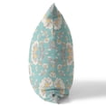 thumbnail image 3 of Amrita Sen Broadcloth Zippered Pillow With Green Off White CAPL275BrCDSZP20x20, 3 of 5