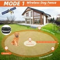 thumbnail image 2 of Valla invisible inalámbrica GPS 2 en 1 y collar de adiestramiento remoto para perros — Sistema portátil de contención para mascotas, 2 of 5