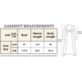 thumbnail image 4 of Womens Long Embroidered Lace Kimono Cardigan with Half Sleeves, 4 of 4