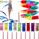 thumbnail image 1 of Cintas de baile ZHAOCHENG serpentinas 10 piezas varitas de cinta de gimnasia unisex 13 pies, 1 of 5