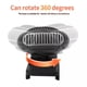 thumbnail image 4 of Ventilador de calefacción Injueey de temperatura ajustable para Calentador de batería BL1815G, 4 of 6