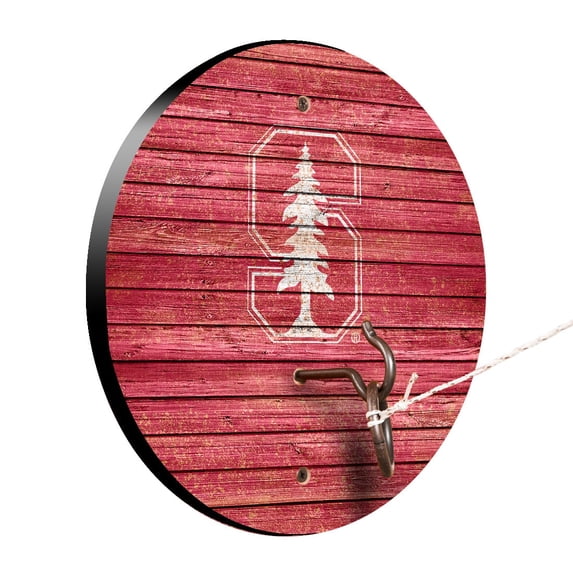 Stanford Cardinal Weathered Design Hook and Ring Game
