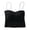 Z61 Black, variant on Mifsaly Camisole with Built in Bra for Women Square Neck Spaghetti Strap Cami Shirts Seamless Lightweight Slim Fit Layering Tank Tops Coffee,Free Size