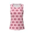 thumbnail image 4 of Lsque Pig Nose Printed Workout Tank Tops for Women, Athletic Sports Tank Tops, Compression Sleeveless Dry Fit Shirts,Sleeveless Yoga Shirt-Small, 4 of 9
