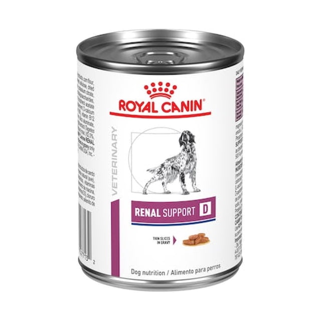 Alimento para Perro Royal Canin Renal Support D Morsels In Gravy Canine Lata 370 g Royal Canin Veterinario 370 g